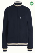 King Louie Heavy Sweat Jacket navy – GOTS-gecertificeerd katoen, Sjosz Mode Zutphen