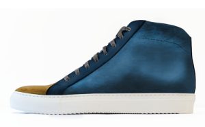 sneaker hoog multi tone