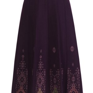 ivko jacquard rok paars