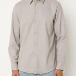 overhemd Ramis beige