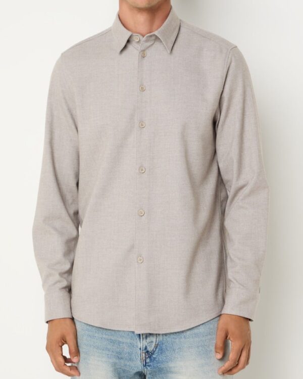 overhemd Ramis beige