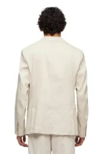 Drykorn colbert beige achteraanzicht