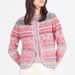 Ivko vest Re Dandy light pink – voorkant, Sjosz Mode Zutphen