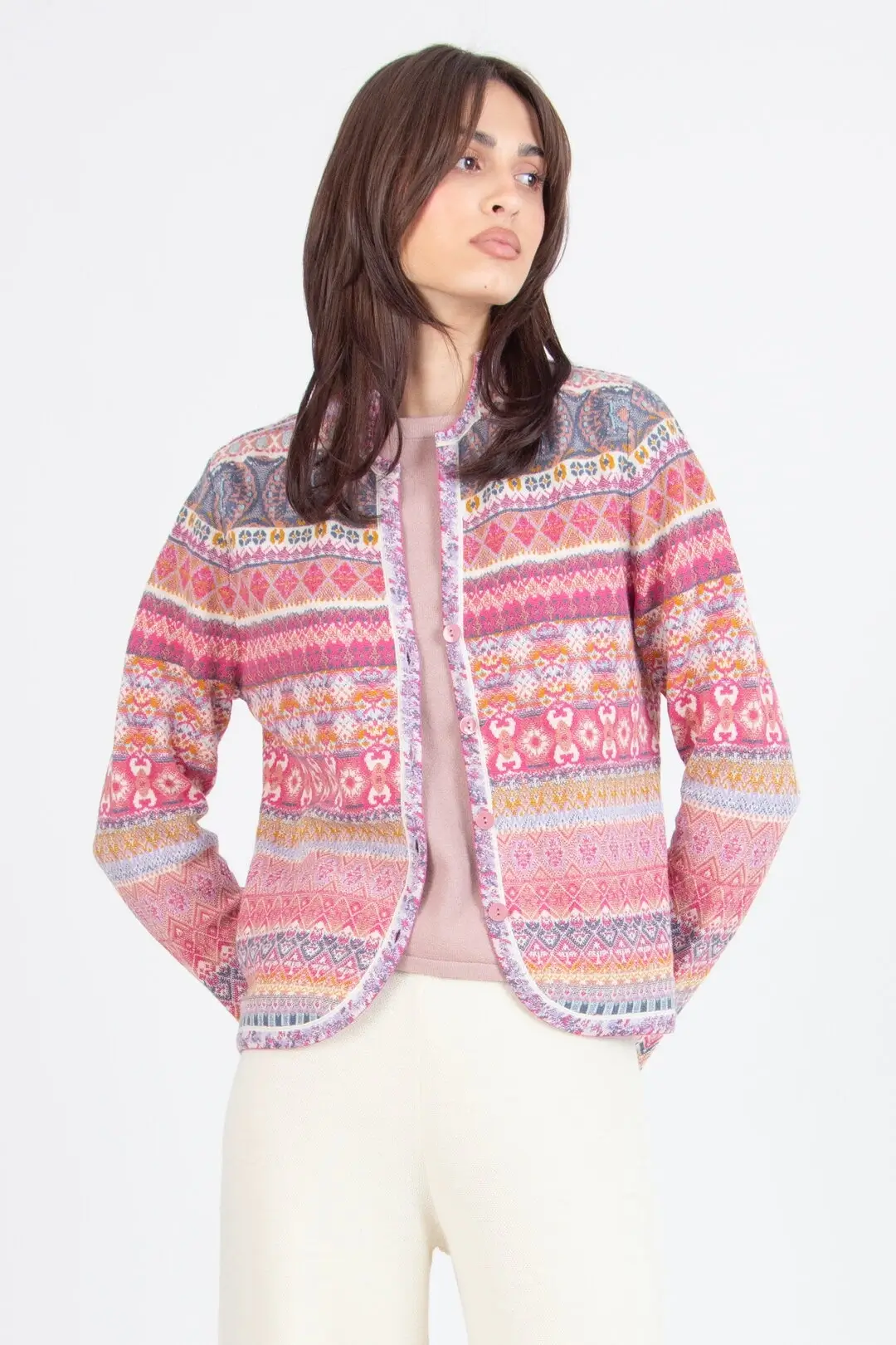 ivko re dandy light pink a (1) Ivko vest Re Dandy light pink – voorkant, Sjosz Mode Zutphen