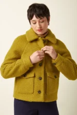 King Louie Sylvie Jacket in curry yellow – voorkant, Sjosz Mode Zutphen