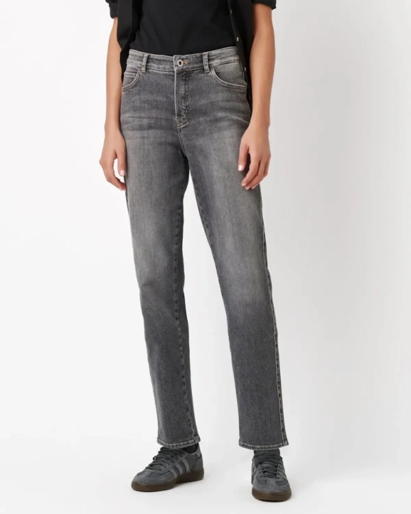 Rosner Avant grijze jeans met 5-pocket design, gemaakt van zachte katoenmix – stijlvol en comfortabel