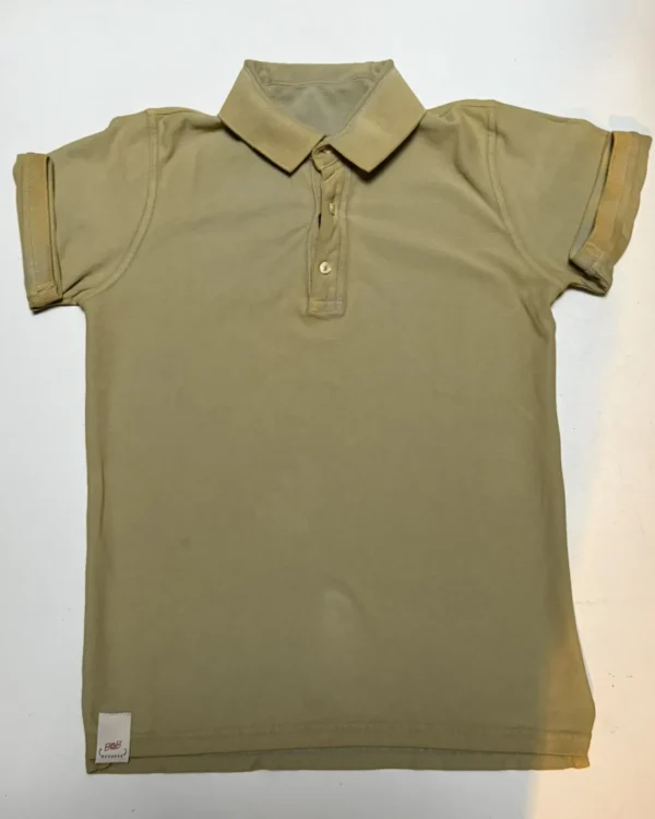 Bob Reversible polo – zijde 2 mosterd