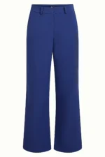 King Louie Frederica pants Marple damesbroek met wide leg pasvorm