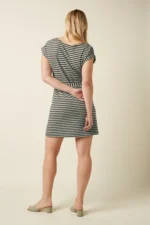 Achterkant van King Louie Aria tuniek met subtiele streepprint