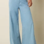 Detail King Louie Pirla pants met knoopdetails en lichte wassing