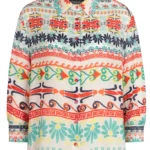 Ivko blouse grafische print multicolor dames
