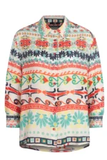 Ivko blouse grafische print multicolor dames