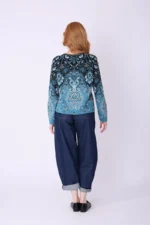 Ivko Cardigan Petal Script - Afbeelding 2